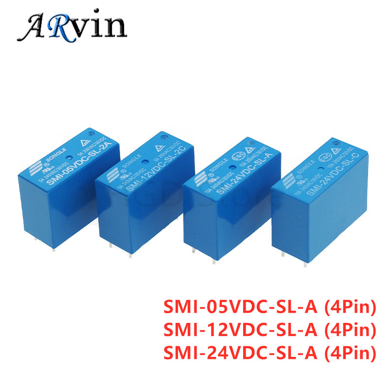 5V 12V 24V 10A 4Pin / SMI-05VDC-SL-A  ..